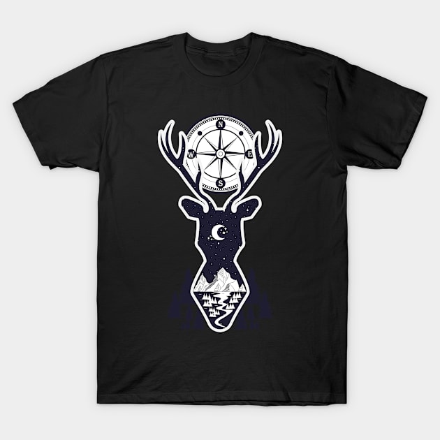 hunting lovers T-Shirt by KyrgyzstanShop